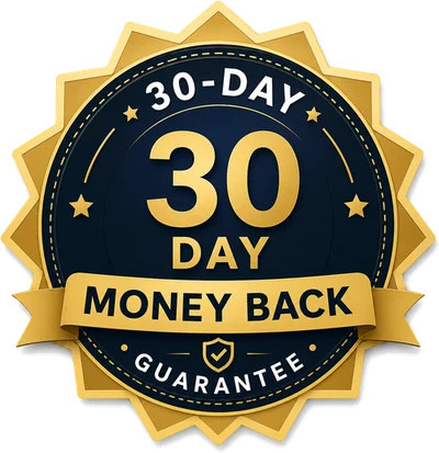30-day money-back guarantee